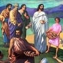 jesus feeding boy